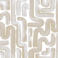 Drape Brush, Beige Mural Wallpaper - pure wallpaper artwork
