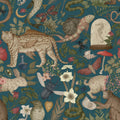 Animal Specials, Petrol Mural Wallpaper - pure wallpaper artwork
