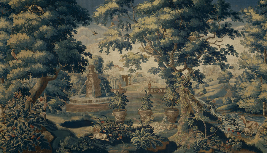Antique Tapestry, Fall Mural Wallpaper