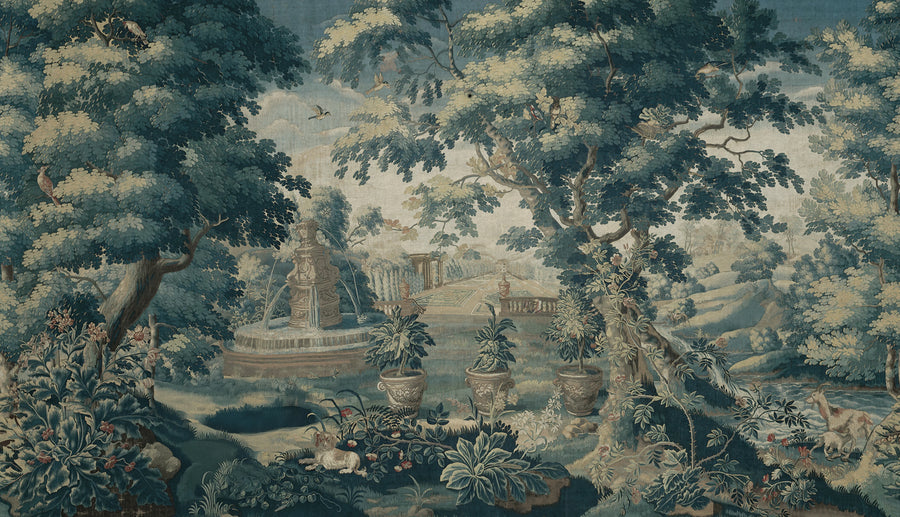 Antique Tapestry, Spring Mural Wallpaper
