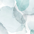 Shadow Petals, Blue Mural Wallpaper - pure wallpaper artwork