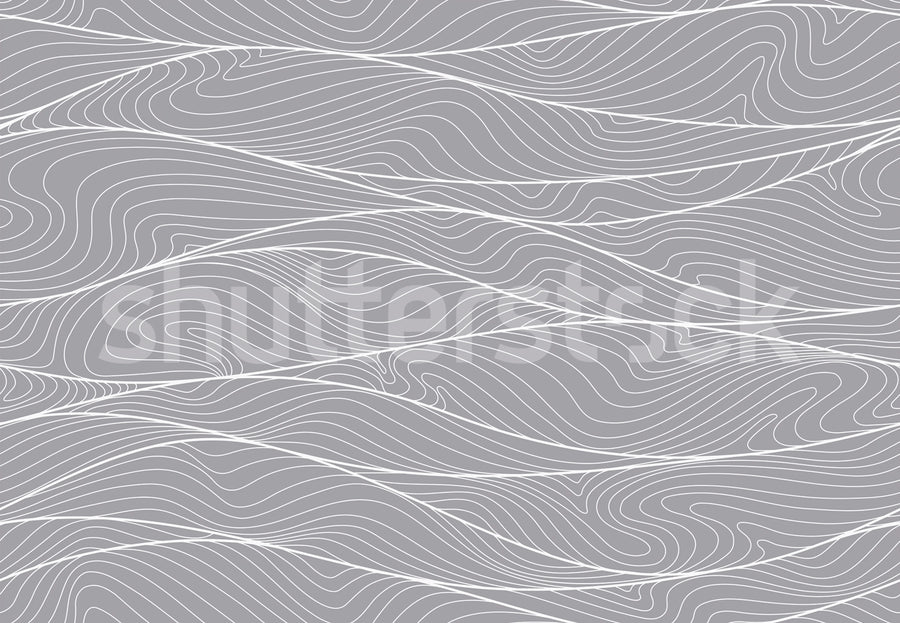 Soft Dunes, Gray Mural Wallpaper