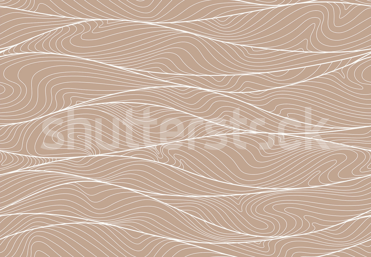 Soft Dunes, Beige Mural Wallpaper - pure wallpaper artwork