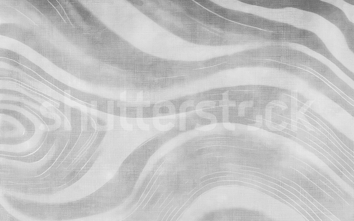 Ocean Lines, Gray Mural Wallpaper - pure wallpaper artwork