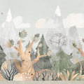 Woodland Tales, Day Mural Wallpaper - pure wallpaper artwork