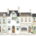 Cobblestone Lane, Pastel Mural Wallpaper - pure wallpaper artwork