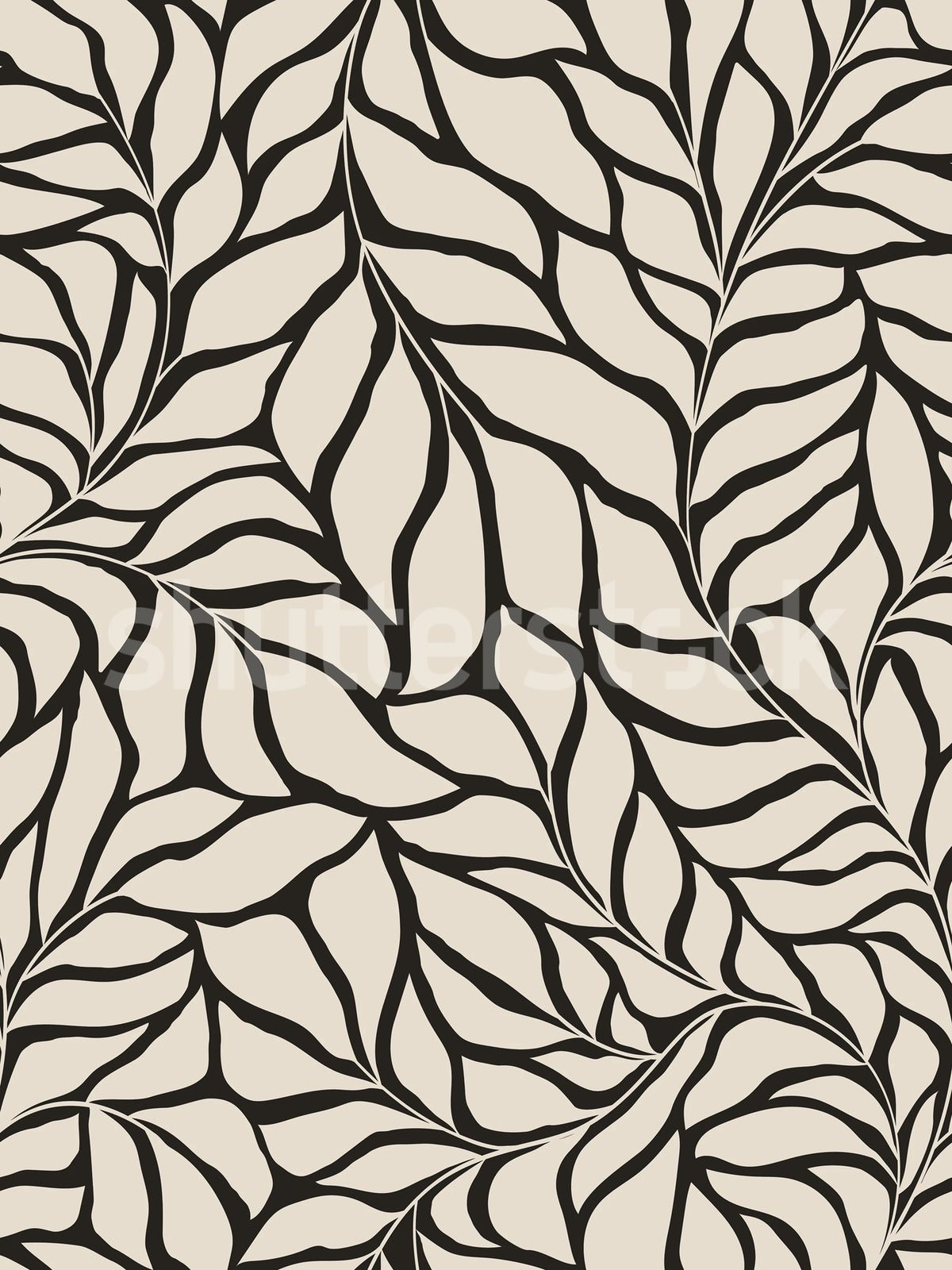 Midnight Vines, Black Mural Wallpaper - pure wallpaper artwork