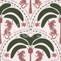 Jungle Rhythm, Pink Mural Wallpaper - pure wallpaper artwork