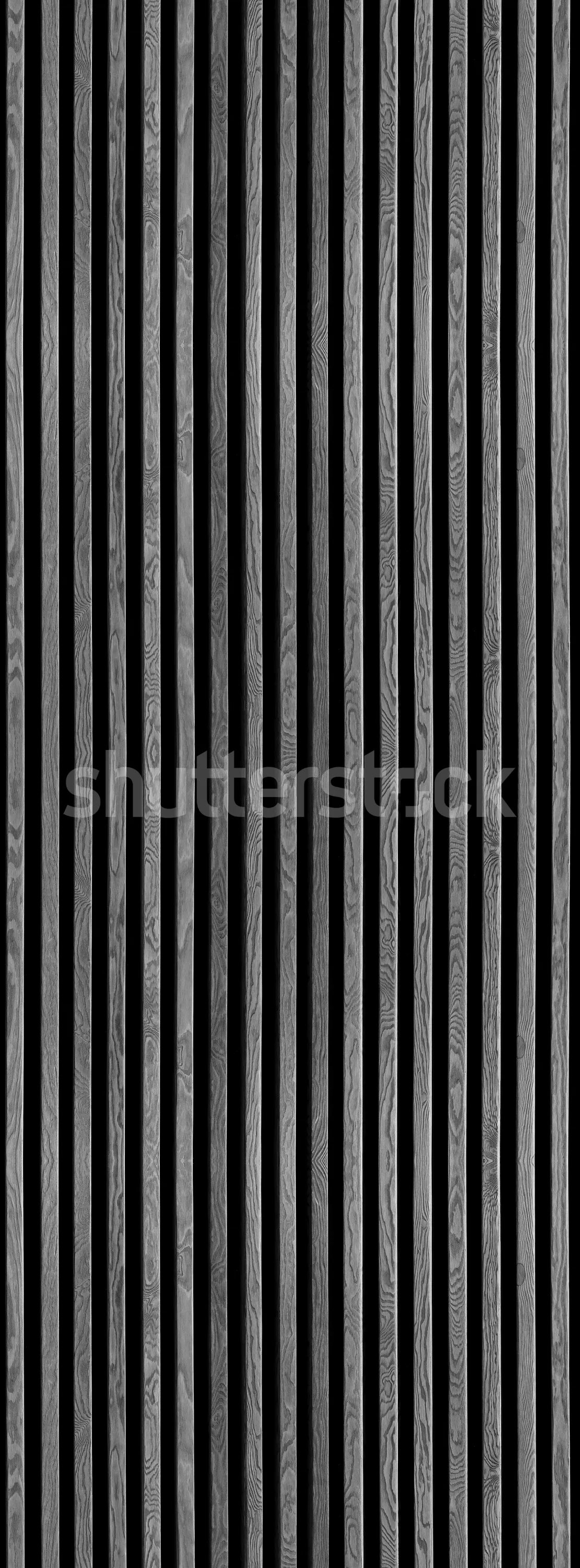 Rib Wood, Gray Mural Wallpaper - pure wallpaper artwork