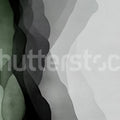 Vertical Gradient, Green Mural Wallpaper - pure wallpaper artwork