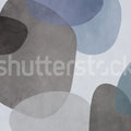 Art Petals, Blue Mural Wallpaper - pure wallpaper artwork