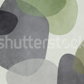 Art Petals, Green Mural Wallpaper - pure wallpaper artwork