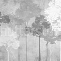 Silent Woods, Nightfall Mural Wallpaper - pure wallpaper artwork