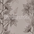Giant Flora, Clay Mural Wallpaper - pure wallpaper artwork