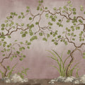 Forest of Dreams, Pink Mural Wallpaper - pure wallpaper artwork