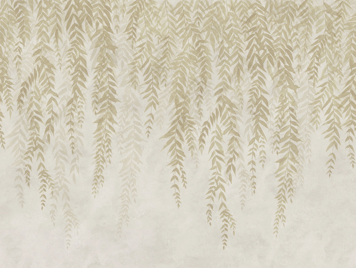 Whispers of Bamboo, Beige Mural Wallpaper - pure wallpaper artwork