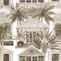 Palm Residence, Sand Mural Wallpaper - pure wallpaper artwork