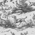 Countryside Tales, London Black Mural Wallpaper - pure wallpaper artwork