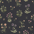 Timeless Flora, Dark Blue Mural Wallpaper - pure wallpaper artwork
