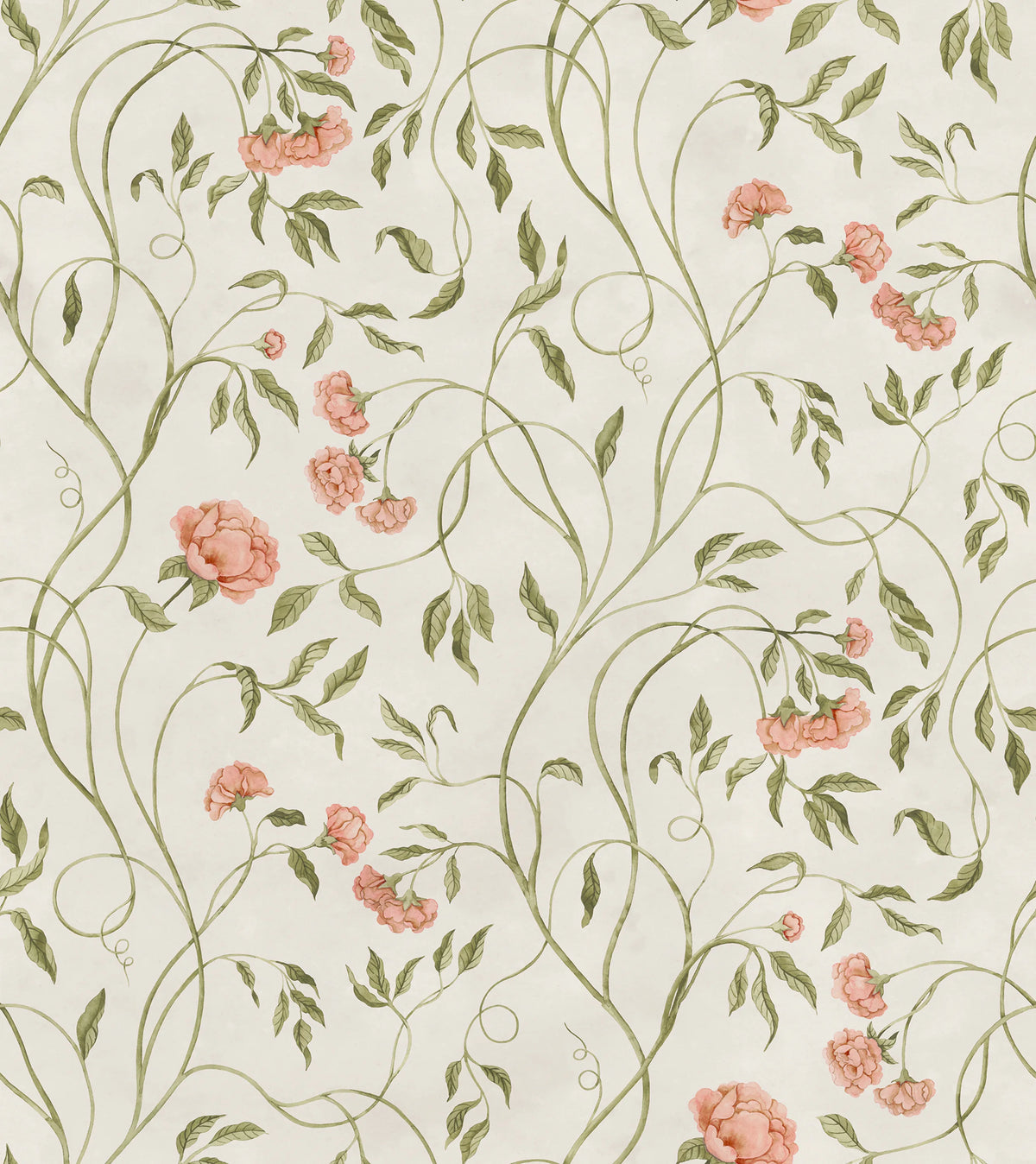 Peony Bloom, Pink Mural Wallpaper - pure wallpaper artwork
