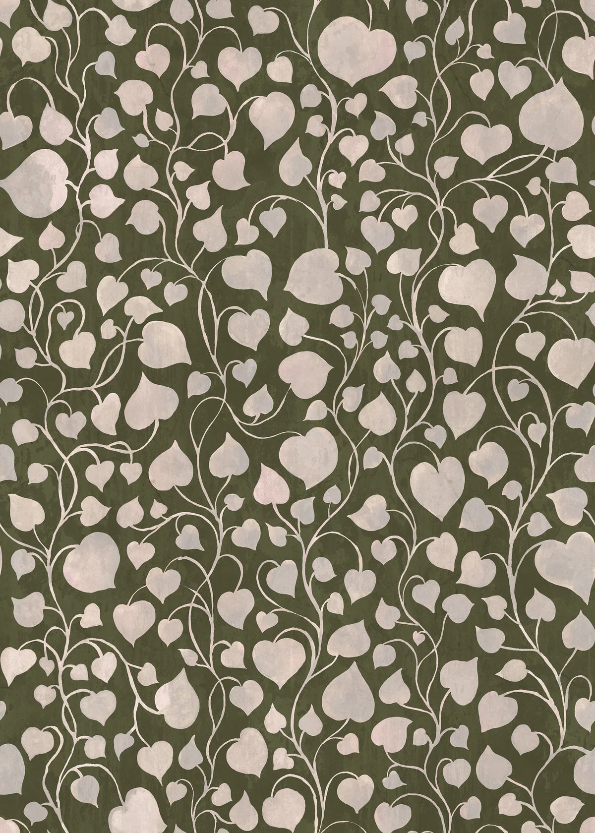 Eternal Vine, Dark Green Mural Wallpaper - pure wallpaper artwork
