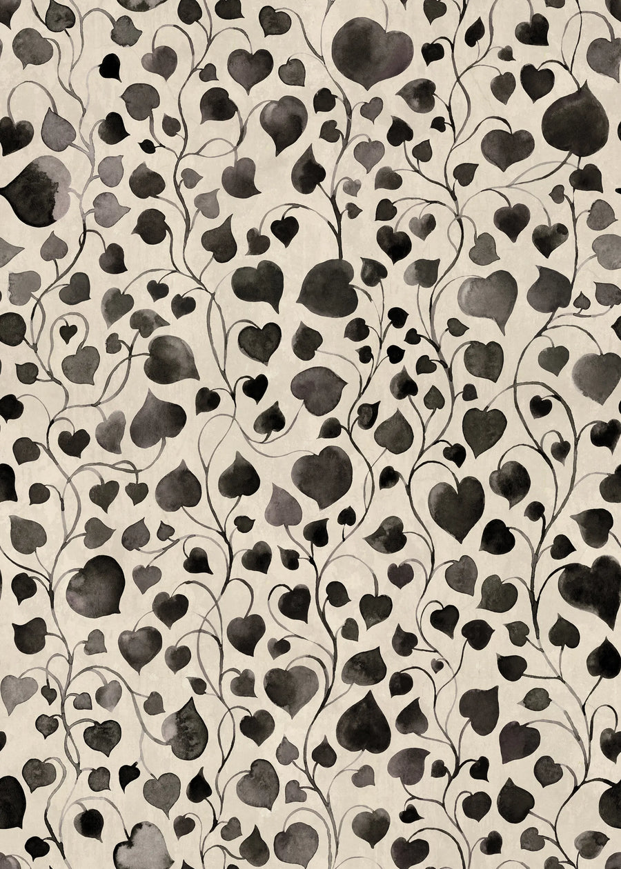 Eternal Vine, Graphite Mural Wallpaper