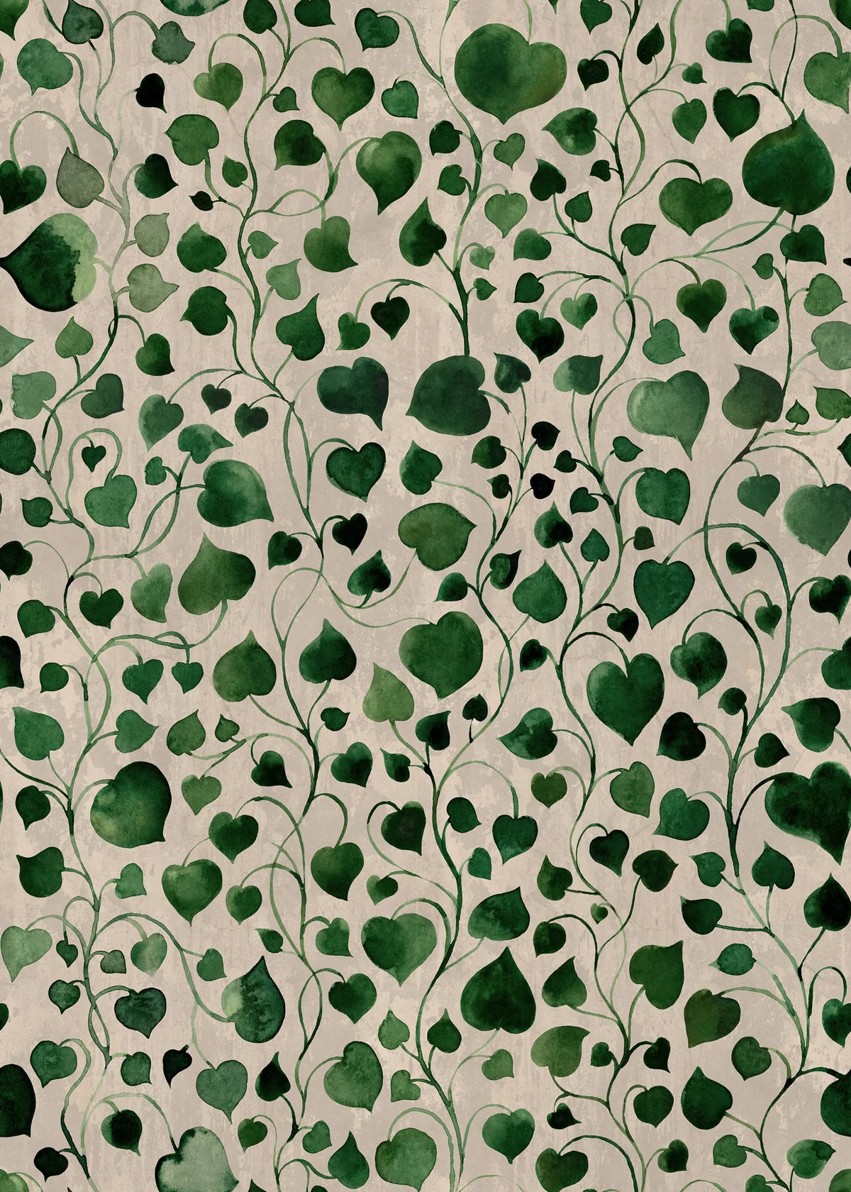 Eternal Vine, Green Mural Wallpaper - pure wallpaper artwork