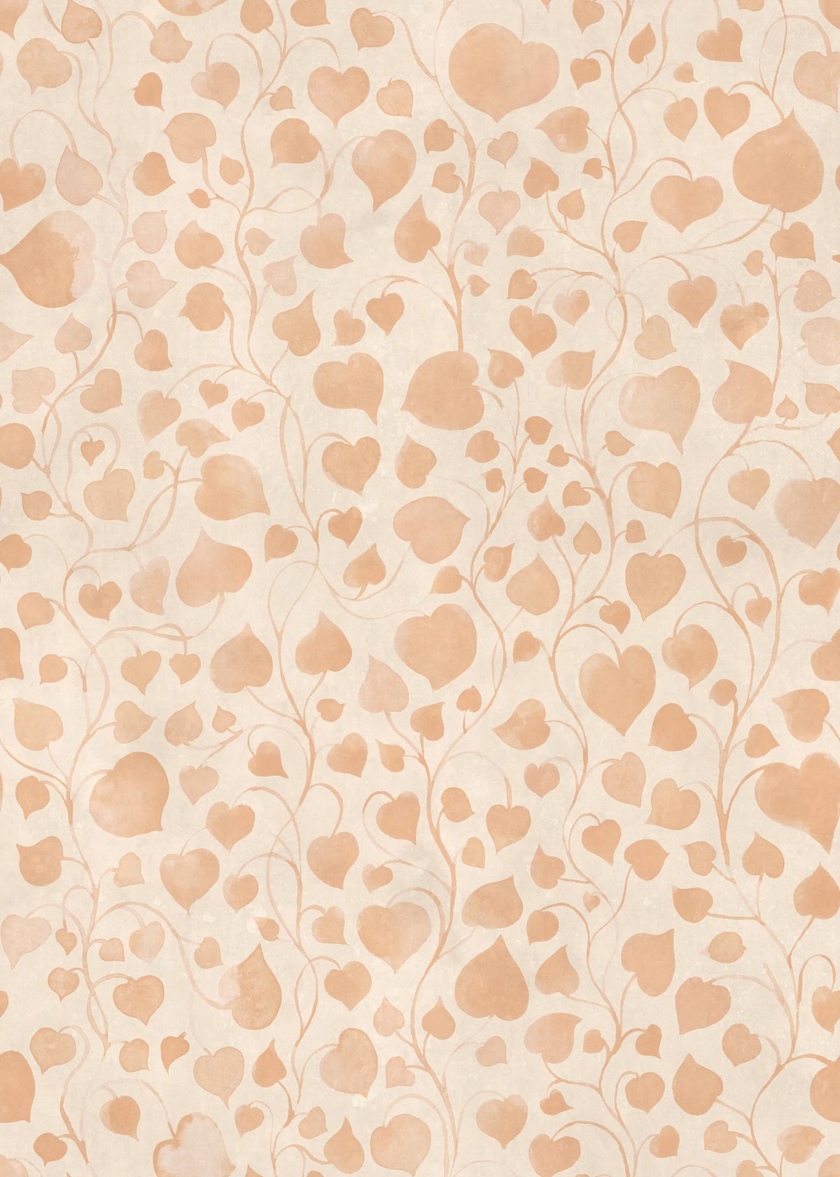 Eternal Vine, Peach Mural Wallpaper - pure wallpaper artwork