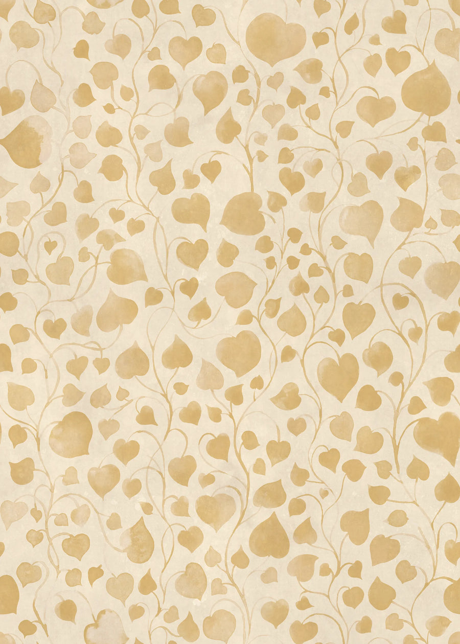 Eternal Vine, Yellow Mural Wallpaper