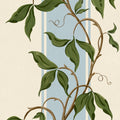Garden Stripe, Light Blue Mural Wallpaper - pure wallpaper artwork