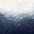 Abstract Watercolor, Blue Mural Wallpaper - pure wallpaper artwork