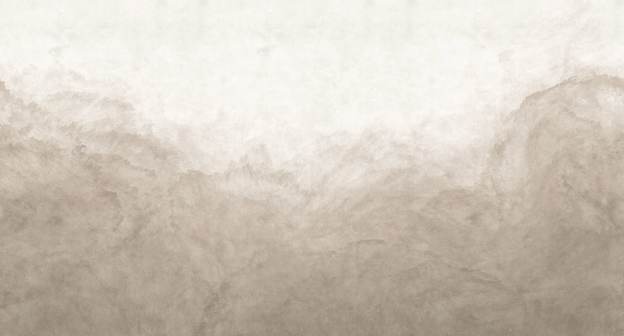 Abstract Watercolor, Beige Mural Wallpaper