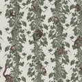 Monkey Climbers, Beige Mural Wallpaper - pure wallpaper artwork