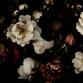 Bouquet of Roses, Vintage Mural Wallpaper - pure wallpaper artwork