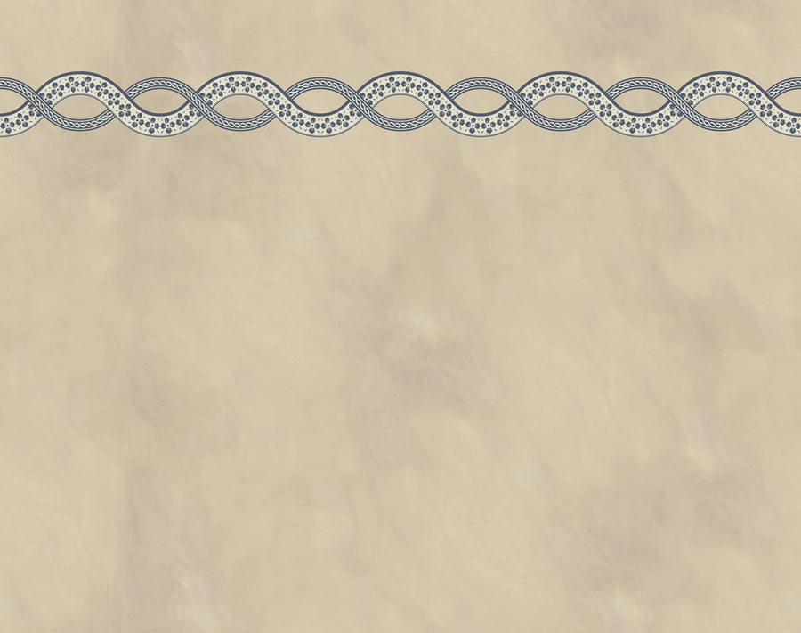 Ivory Braid, Light Beige Mural Wallpaper