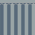 Stripe Chateau, Blue Mural Wallpaper - pure wallpaper artwork
