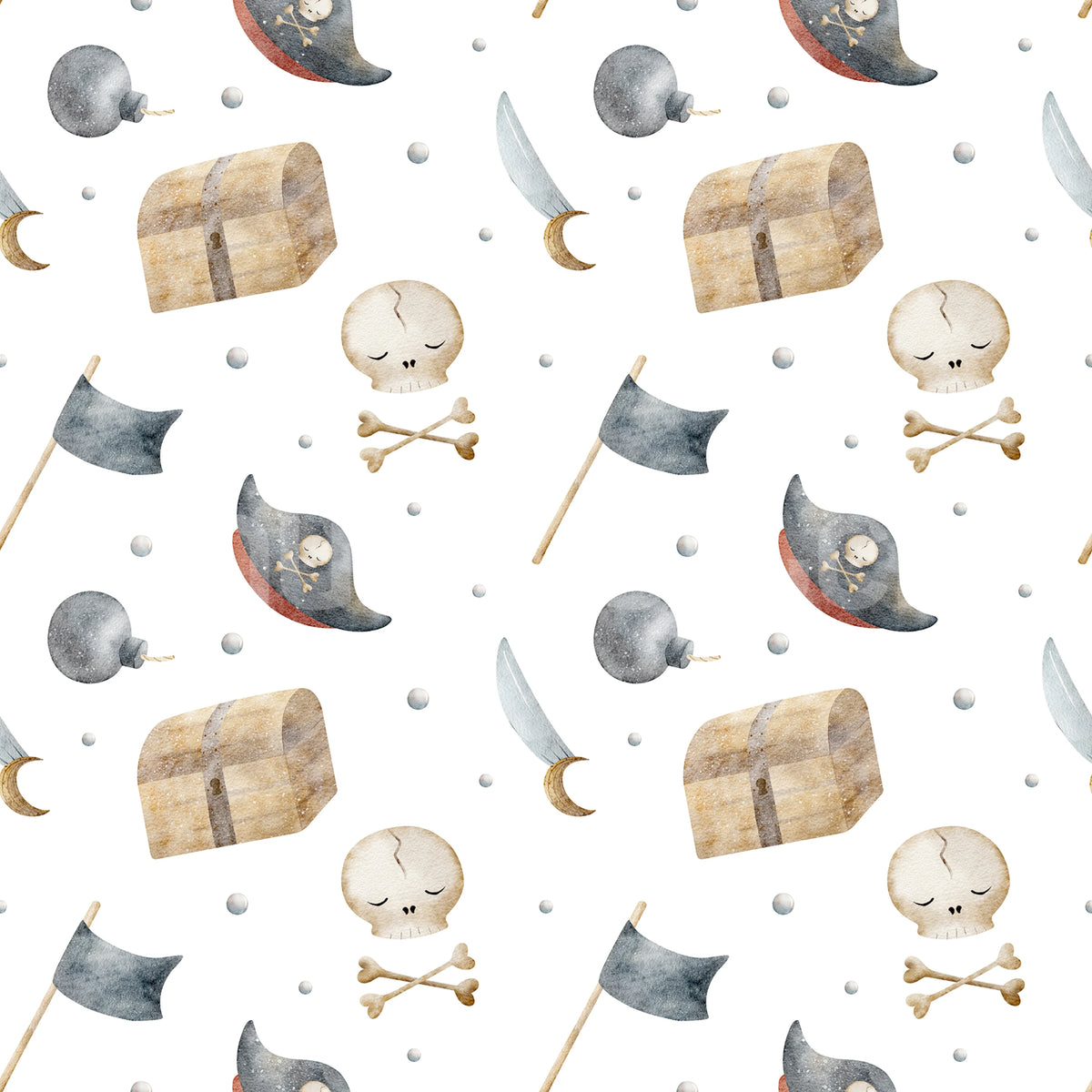 Treasure Hunt, Pastel Mural Wallpaper - pure wallpaper artwork