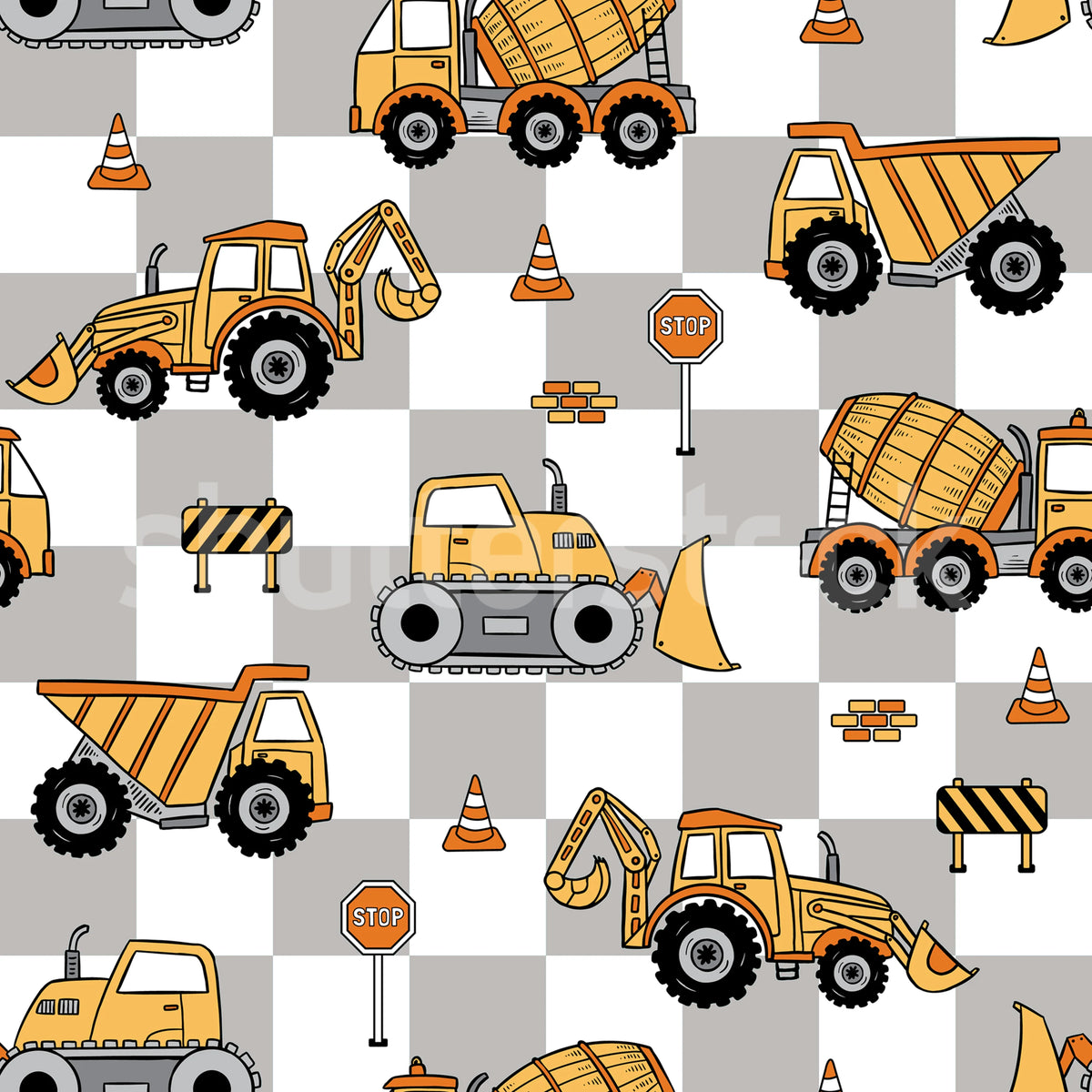 Vehicles, Gray Mural Wallpaper - pure wallpaper artwork