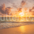 Seaside at Dawn, Soft Mural Wallpaper - pure wallpaper artwork