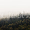 Hazy Hill, Morning Mural Wallpaper - pure wallpaper artwork