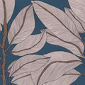 Ruby Lines, Dark Blue Mural Wallpaper - pure wallpaper artwork