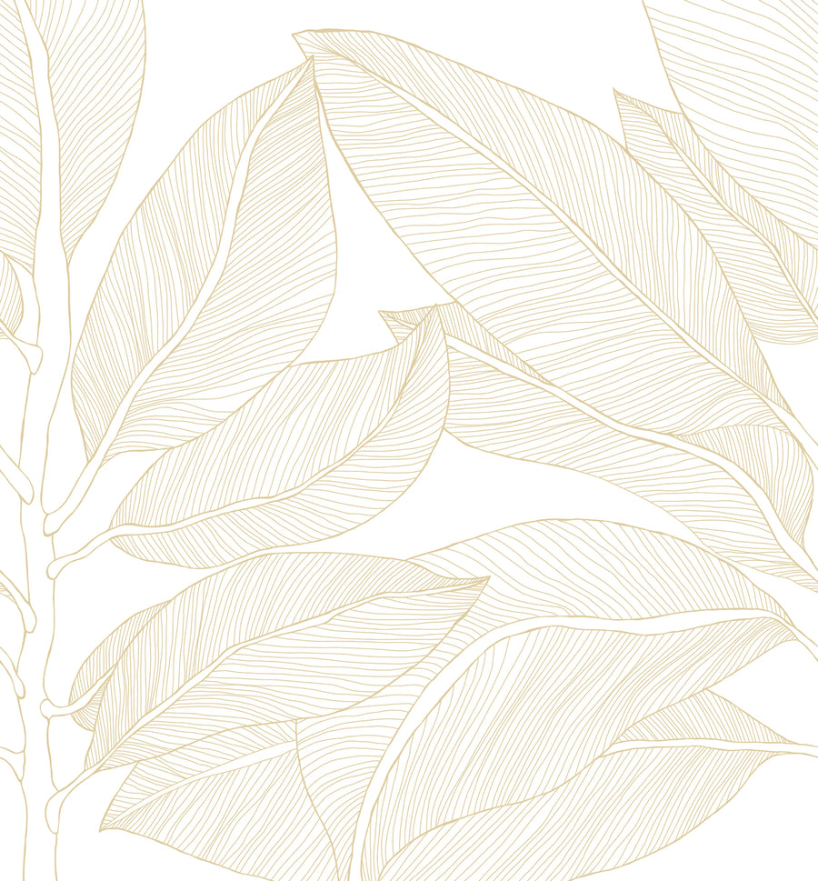 Ruby Lines, Beige Mural Wallpaper