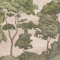 Tree Parade, Pink Mural Wallpaper - pure wallpaper artwork
