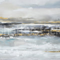 Abstract Ocean, Gray Mural Wallpaper - pure wallpaper artwork
