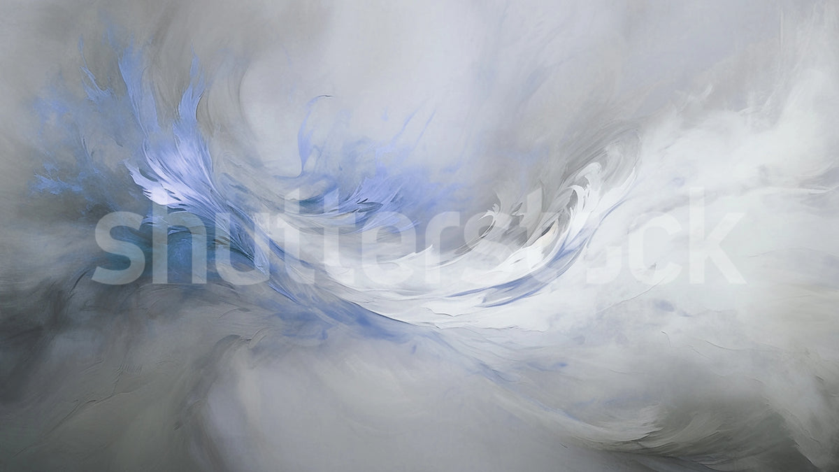 Aqua Flow, Blue Mural Wallpaper - pure wallpaper artwork