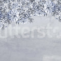Serene Blossoms, Blue Mural Wallpaper - pure wallpaper artwork