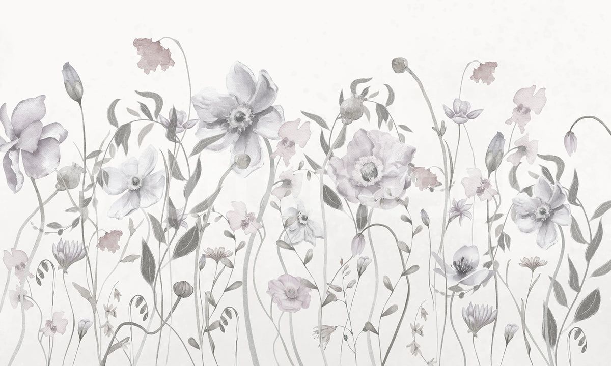 Spring Garden, Soft Mural Wallpaper - pure wallpaper artwork
