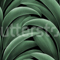 Grand Leaves, Green Mural Wallpaper - pure wallpaper artwork