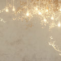 Minimalist Deer and Bulb Mural Wallpaper Beige, Brown and White -3 Mural Wallpaper - room preview 02
