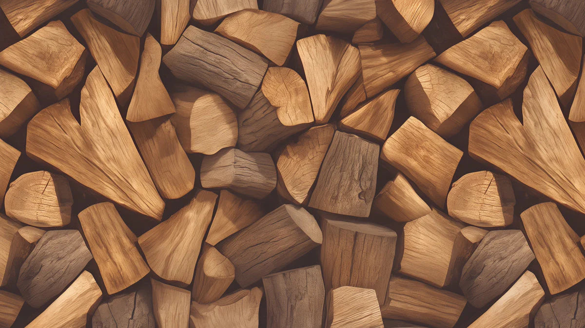 Wood Logs Mural Wallpaper Various Shades of Brown Woods for a bedroom Mural Wallpaper - room preview 02
